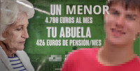 El cartel sobre los menas. Diferencia entre mentir y opinar