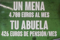 El cartel sobre los menas. Diferencia entre mentir y opinar